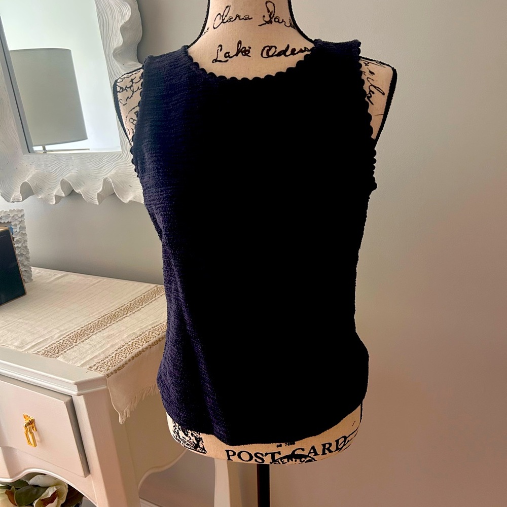 J.Crew Navy Top, Size S
